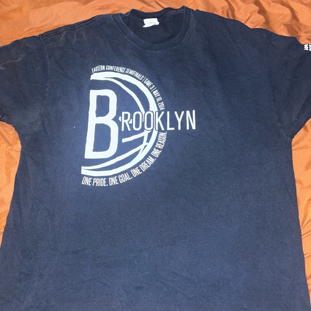 Brooklyn nets playoffs Graphic T-Shirt in Black